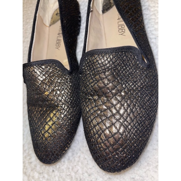 Women’s Black Sam & Libby Snakeskin Flats 💛 - Picture 6 of 14